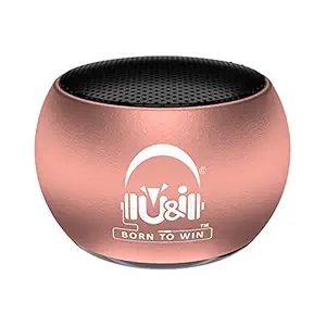 U & I Woof Series 3W Mini Speaker with TWS Function UiBS-2367 (Pink)