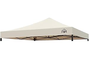 2x2 All Seasons Gazebos Spare Roof Canopy Beige