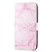 Produktbild Samsung Galaxy J5 Hülle, Chreey Marmor (Marble) Serie Muster Premium PU Leder Schutzhülle Brieftasche Flip Handyhülle [Rosa Marmor]