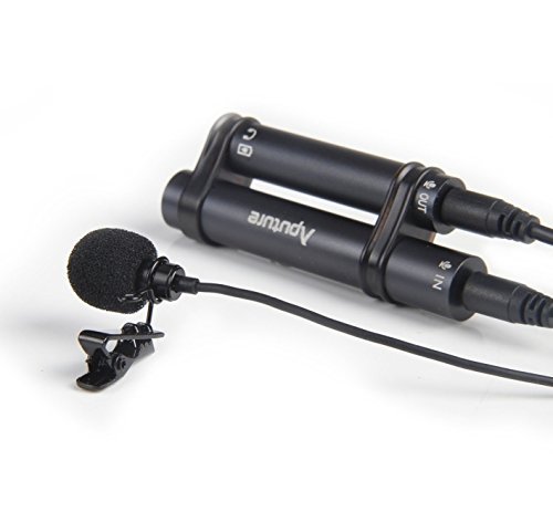 Aputure A. Lav bola condensador Lavalier de micrófono MIC para smartp