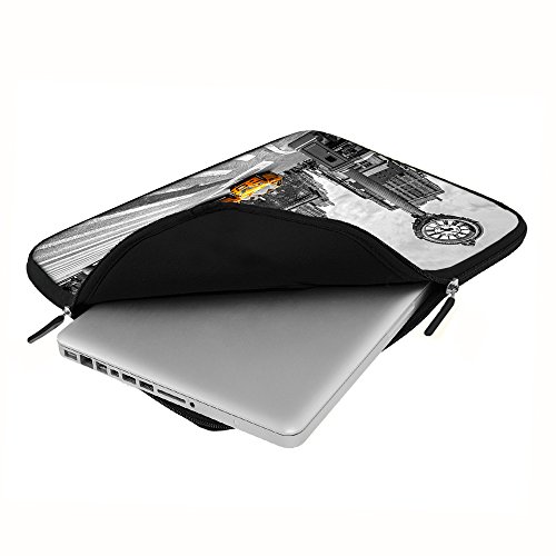 PEDEA Design Schutzhülle Notebook Tasche bis 13,3 Zoll (33,7cm), Taxi
