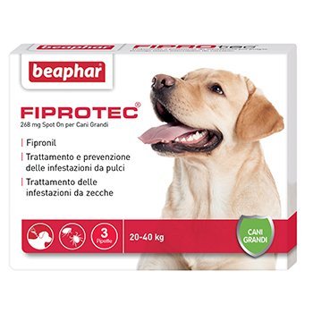 Fiprotec Cane da 20 A 40 kg. 268 MG -