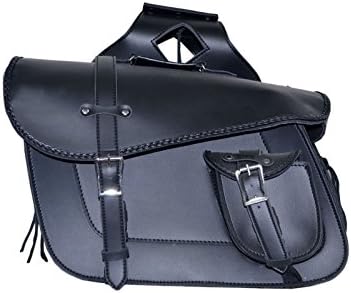 Motorbike Saddle Bag Sissy Luggage Designer Large Panniers Frilled Motorcycle Rack TL92