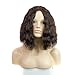 Royalvirgin short brown wig Curly Wave For Party Cheap Price Bob Cut Wig Synthetic Hair Extensions For Black Woman