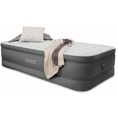 Intex Luftbett Twin Premaire Elevated 99x191x46cm eingebaute Pumpe