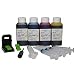 Produktbild & # X41 A; IT Patronen Canon PG-40, CL-41 Schwarz und Farbe, Tinte InkTec 400 ml Hochwertiges + Refill Clip für Drucker Canon IP 2200