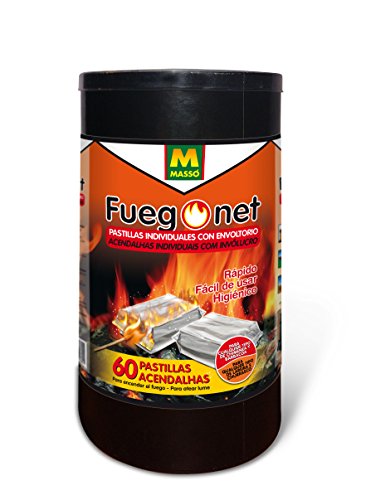 FUEGO NET Fuegonet 231283 Pastillas con Envoltorio, Blanco, 3x12x23 cm