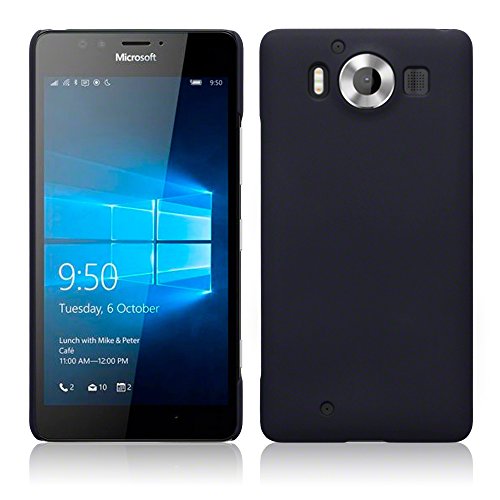 TERRAPIN Microsoft Lumia 950 Case Carcasa r gida de goma para Microsoft Lumia 950 m vil negro TERRAPIN Microsoft Lumia 950 Case Carcasa r gida de goma para Microsoft Lumia 950 m vil negro