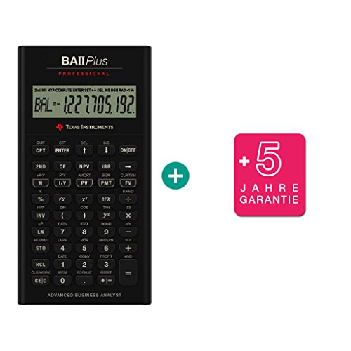 Preisvergleich Produktbild TI BA II Plus Professional + Erweiterte Garantie