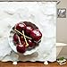 Produktbild Blisfille Duschvorhang 150X180cm Polyester Antischimmel Badewannenvorhang Duschvorhänge Gitter Bunt Bdn Badvorhang Wasserdichter Mit Duschvorhangringe Duschvorhänge Lustig