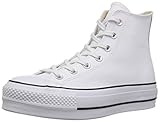 Damen Converse Damen Chuck Taylor All Star Lift CLEAN Sneakers, Weiß Black/White 102, 39 EU