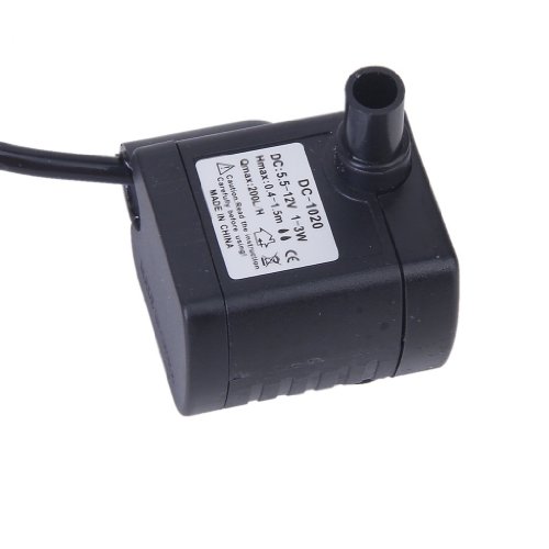 SODIAL(R) DCue2V 3W Submersible Wasser pumpen Aquarium Brunnen Teich pumpen - 3