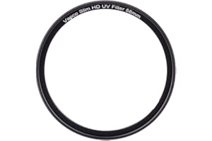 Vapco 58mm UV Protection Glass Lens Filter for Canon Nikon Sony Pentax Olympus