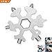 Price comparison product image Snowflake Multi Tool,Bike Multi Tool,Snowboarding Multi-Tool, Screwdriver Tool Can Opener Anti-Lost Tool Key Chain Incredible Tool for Military Enthusiasts and Outdoor EDC Tools