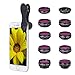 Produktbild 10 in 1 Handy Kamera Objektiv Set Fisheye Objektiv, Weitwinkelobjektiv, Makro Objektiv, Teleobjektiv, Kaleidoskop 3/6 Objektiv, CPL / Flow / Star / Radial Filter Clip-on Meiste Smartphone Universal