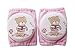 1 Pairs Lovely Bear Infant Toddler Baby Knee Pad Crawling Safety Protector PINK