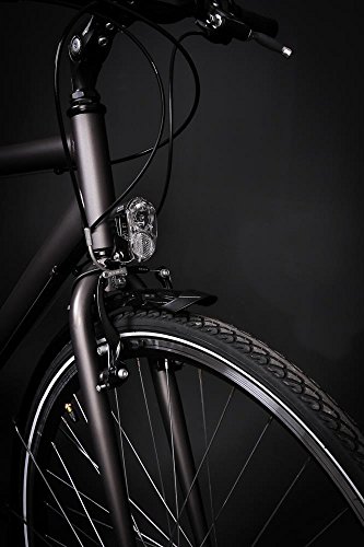 28″ Zoll Alu MIFA Herren Trekking Fahrrad Shimano 21 Gang Nabendynamo anthrazit Rh 60cm - 6