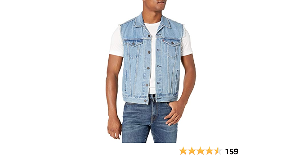 Levi's Men's Trucker Vest Denim Vest 
