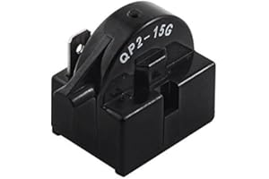 UNKNOWN Shell in plastica Frigorifero a Un Pin PTC relè di avviamento QP2-15G 15 Ohm