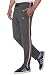 CUPID 2 Striped Stylish Track Pants / Cotton Lowers / Sports Trousers / Night Pant / Joggers (Regular Fit, DARK GREY) | Best Trackpants, Sweats, Daily Use Tracksuit Bottoms, Jogging Suit, Gym Wear For Men RS.399.00