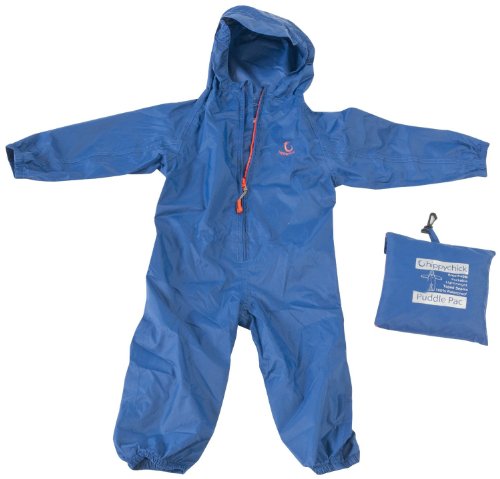 Hippychick Kids Waterproof Packasuits Blue 12-18 Month HWPPBL12-18