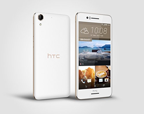 HTC Desire 728 Smartphone d  bloqu   4G  Ecran  5 5 Pouces - 16 Go - Simple Nano-SIM - Android  Blanc Irise  Classic Rose Gold 