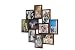 Produktbild Artepoint Holz Fotogalerie für 10 Fotos 13x18 cm - 3D 1002 Bilderrahmen Bildergalerie Fotocollage Rahmenfarbe Kupfer mit Schwarz