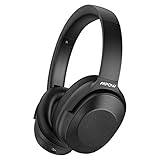  Mpow Hybrid Active Noise Cancelling Headphones, Bluetooth Headphones Over Ear with Hi-Fi Deep Bass, CVC 6.0 Microphone, Soft Protein Ear Pads, Wireless Headphones for TV PC/Phones