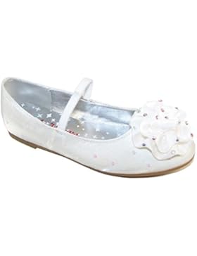 Mädchen ballerina Schuhe, Weiß