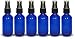 2oz Cobalt Atomizer Bottles (6 Pack) Fine Sprayer Atomizer Glass Essential Oil Bottle RS.2149.00