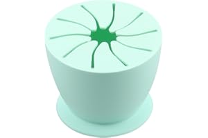 Lotsdonxia Silicone Weeding Scrap Collector with Suction Cups – Vinyl Scrap Pickup Tool for Crafting, Sculpting, and Silhouette Work (Green)