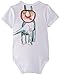 Pumpkin Patch Baby-Boys Dino Romper, Bright White, 3 Years (Manufacturer Size:18-24 Months)