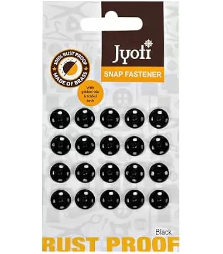 Zeniso® Tich Buttons (Snap Fasteners) for Craft,Dressmaking and