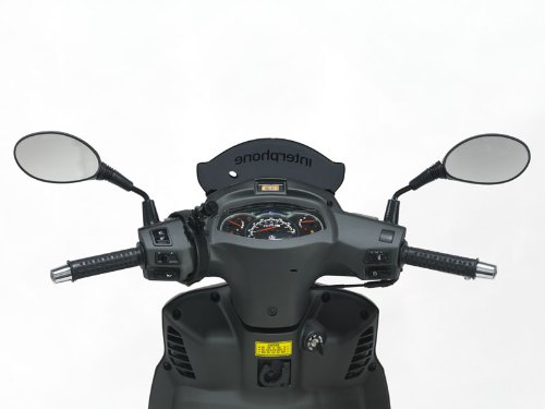 Cellularline SSCSP Scooter Passive holder Black - Holders (Mobile phone/smartphone, Scooter, Passive holder, Black, 360Â°, 13.5 cm)