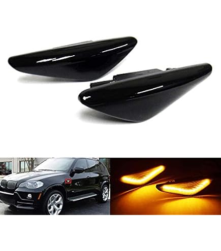 Clignotant Latéral Pour BMW X3 X4 F25 F26 - Compatible 51117338569/70 - Étanche, Haute Luminosité - Installation Facile - 4
