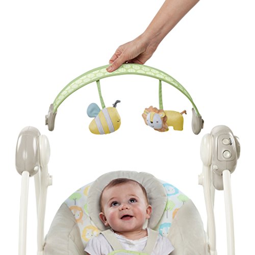 Ingenuity 10248 Soothe and Delight Portable Swing – Sunny Snuggles - 7