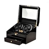 Automatischer Uhrenbeweger, Piano Paint, stummer japanischer Motor, Uhren Rotation Aufbewahrungskoffer für automatische Uhren, Vater Ehemann