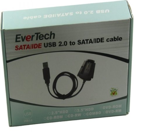 Festplatten Adapter Konverter IDE oder SATA auf USB 2.0 [Elektronik]