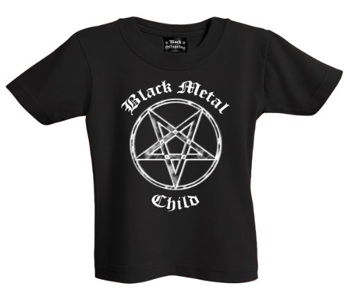 Rock Offspring Black Metal Child 700652 Baby T-Shirt 3-6 months