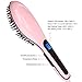 DROK® Electric Heated Brush Hair Straightener, Ceramic Heating Detangler, Natural Straighten Hair Styling, Anion Moisturizing Hydrating Care, Anti-Scald Massager, Auto Shut-Off, Ergonomic Design, ?/? Switch