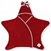 Tuppence and Crumble Star Baby Wrap Red Size Small