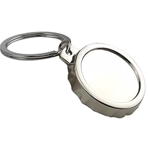 Lumanuby 1x Alloy Ring For Key Unique Bottle Stopper Corkscrew Keyring 7 * 3.5 * 0.5 cm Keyring Gift for Beer Lovers Series