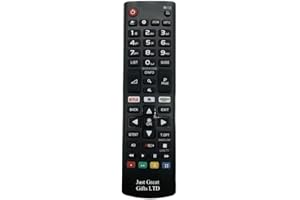 JUST GREAT GIFTS LTD REPLACEMENT LG REMOTE CONTROL - Universal Remote Control for LG Smart TV Remote Control - works with All Models Lcd Led Hdtv Uhd 3D 4K Universal Tv Remote