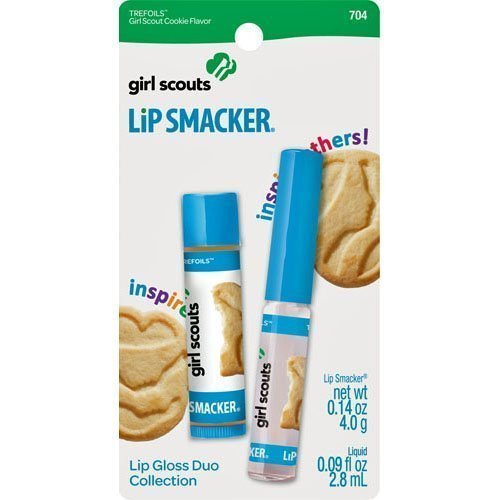 Girl Scouts Cookies Flavored – Lip Smacker – Trefoils – Lip Gloss Duo by Lip Smacker