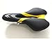 Produktbild Komener Bicycle Saddle PanpA Soft Bike Sitzbezug Fahrradsatteldecke mit Wasserdichter Sattelbucht (Gelb)