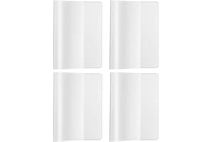 XIKSJW 4 Pezzi Custodia per Libretto di Vaccinazione Custodie per Passaporto Vaccinazione Impermeabile Resistente agli Strappi per Carta di vaccinazione internazionale Trasparente