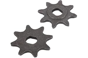 NICOLIE Elektroroller 8 Zähne Ritzel 410 Kettenmotor 1/2 Zoll X 1/8 Zoll Motor Kettenritzel 8T Zahnrad Kompatibel Mit My1020 Motor