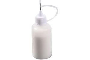 Fengyuanhong 30ml Empty Glue Bottle with Needle Precision Tip Applicator Bottle for Paper Quilling DIY Craft