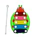 FEITONG Infant Kids Love 5-Note Xylophone Musical Toys Wisdom Development Beetle
