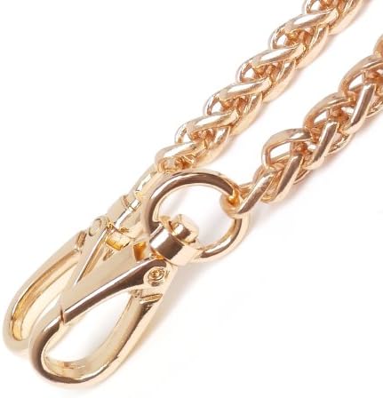 DIY Handbag Chain 8mm Bag Strap Fashion Plating Gold Metal Iron Lantern Chains 43.3 Inches